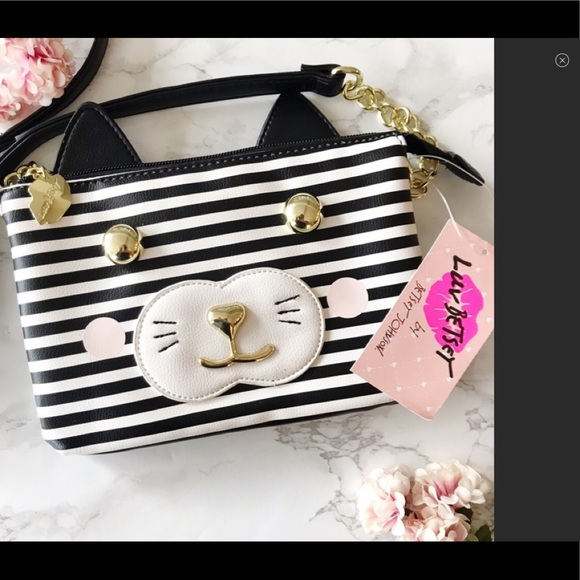 Betsey Johnson Handbags - NWT Betsey Johnson Cat Shoulder Purse